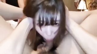 Suck it bitch - chinesse gangbang