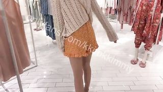 Lust 2 My friend makes me orgasm so hard in a cafe by using remote control toy