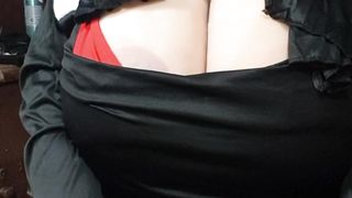 Susi shows cup k breasts wears