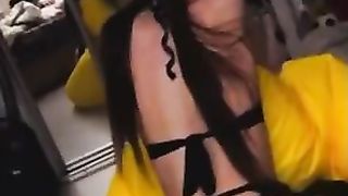 hot latina girl in lingerie