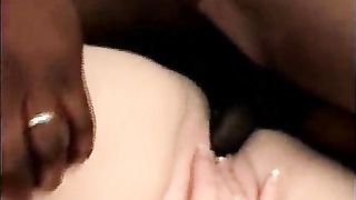 Interracial BBW Fucking Busty Amateur