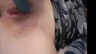 Hot Babe fingering herself to orgasm