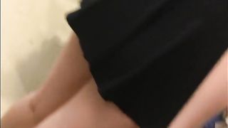 Hot upskirt with no panties Kylee lee