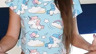 On the train with a depraved girl