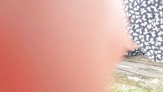 17 minutes of upskirt bare pussy sitting in the bench