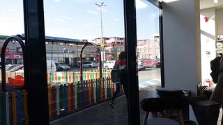 Upskirt NO PANTIES at Shoping MALL