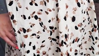 Stepsister caught me getting a peak and took it all off