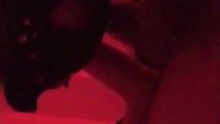 adorable sweet girl trying bdsm