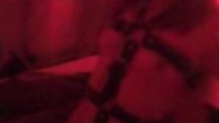 adorable sweet girl trying bdsm