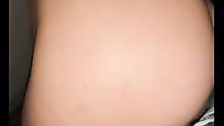 Pregnant Cowgirl Creampied too much