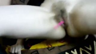 Amazing Babe having fun with lovense lush