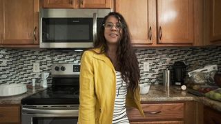 My big-ass stepmom beats my egg in the mornings when my daddy is away