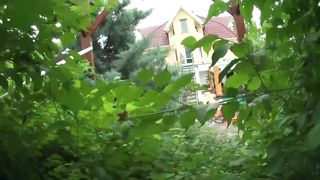 Neighbor with huge tits is fucked