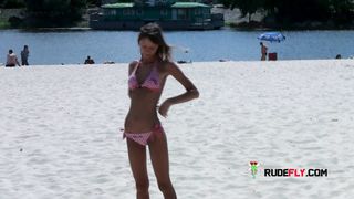 Voyeur catches multiple young nudist