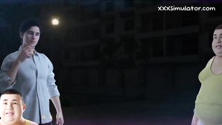 Voluptuous 3D MILF Wife & Teen Boy