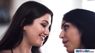 Milf stepmom and stepdaughter masturbate