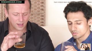 Threesome anal sex with hot Desi bhabhi and wife