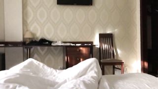 MORNING ACTIVE FUCK WITH A CUTE TEEN STUDENT / SHE IS 18 Y.O