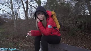 Public Agent Dominno cum on tits