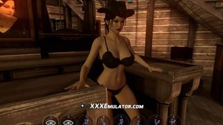 Sexy Cowboy Woman 3D Animation Porn