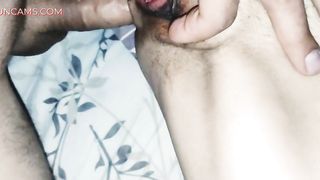 sight of her holes, the dick gets up instantly