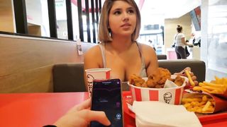 Cute Real Girl Public Lush Control Gets Fucked