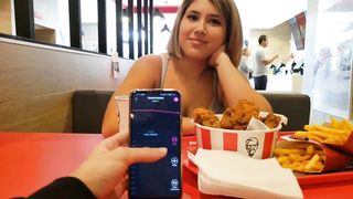 Cute Real Girl Public Lush Control Gets Fucked