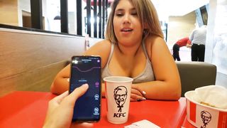 Cute Real Girl Public Lush Control Gets Fucked