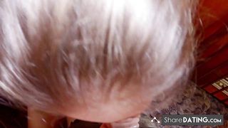 Enough playing! Fucked a girl on the table and cum on her! POV