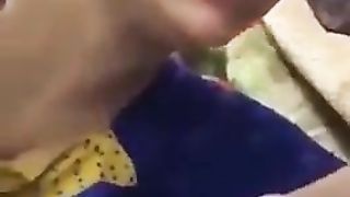 Amateur Arabic Wife giving Blowjob