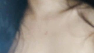 Beautiful Argentinian teen sucking and swallowing cum