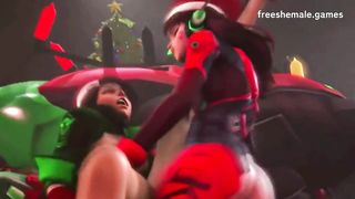 NEW 3D Shemale FUTANARI 2023 Game Sex 03