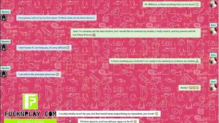 Old professor seduces his student