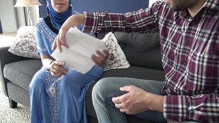Muslim woman gives rimjob during job interview