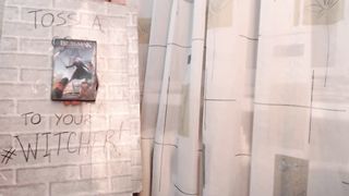 Surprisng Witcher's gloryhole with some hot facial in the end