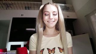 Convinced My Hot Stepsis To Make Me Cum