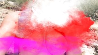 Delivery man fucks me in front of my cuckold husband. by cindy hot star