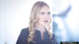 Masseuse is fucked by rival parlor owner