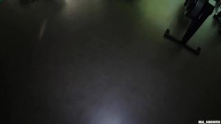 The nympho jogger still offers to be pounded in anal by the same strangers in a sauna