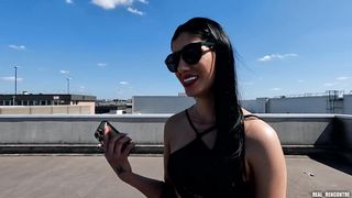 Venezuelan Yenifer Chacon Fucked Publicly In Anal and Dp By 2 Strangers Who Helped Her !!!