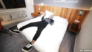 Uruguayan Katrina Moreno fucked in public in front of the Eiffel Tower by 2 strangers!