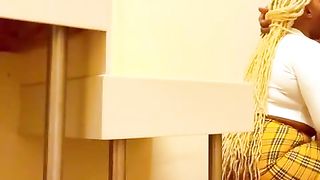 Kie Gloxke Sucking his Dick at the Truck Stop in the restroom