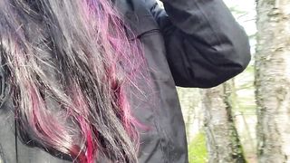 Doggie Style Fuck In The Woods