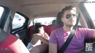 Baby Nicols sucking cock