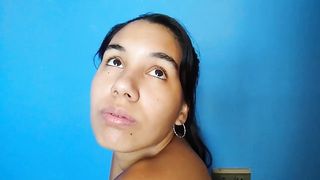 VERY CLOSE CUM ON FACE BLOWJOB