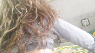 I get fucked with big dick in the kitchen