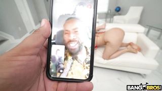 Curvy Lesbians Scene Turned Into A Threesome