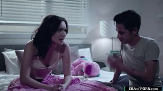 Guy almost caught fucking his gf stepsis