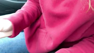 Premature cum in mouth to street whore in car