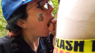 Star wars Fan Gets A Facial